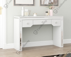 White elegant Bedroom Furniture Mirrored Dressing Table